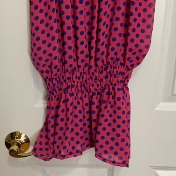 Polka Dot Swim Suit Coverup - Picture 3 of 4
